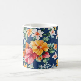 Italienisches Phantastisches Sommerlicht-Blumenmus Kaffeetasse