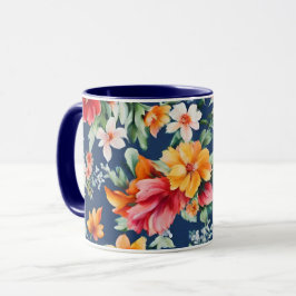 Italienisches Phantastisches Sommerlicht-Blumenmus Tasse