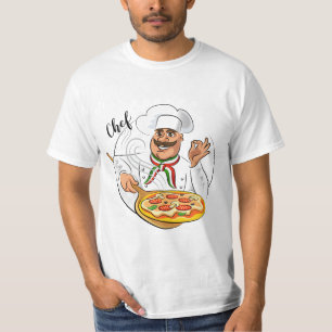Italienisches Pizzabäcker-Shirt T-Shirt