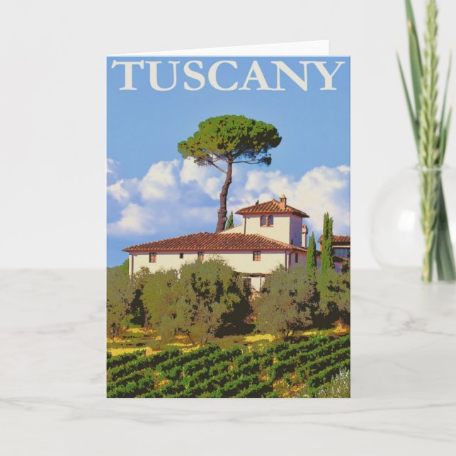 Italienisches Poster Karte (Vorderseite)