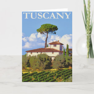 Italienisches Poster Karte