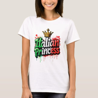 Italienisches Prinzessin Tri-Blend T-Shirt