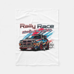ITALIENISCHES RALLY-RACE - WENN GESCHWINDIGKEIT DI FLEECEDECKE