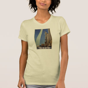 Italienisches Reiseplakat Vintager T-Shirt