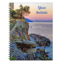 Italienisches Riviera-Notebook