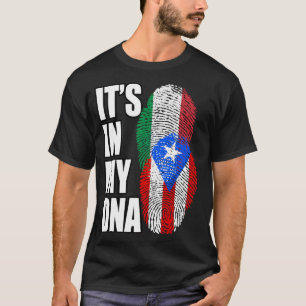 Italienisches und puerto-amerikanisches Mix-DNA-Er T-Shirt