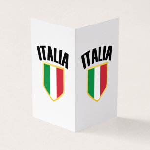 Italienisches Wappen - Italienische Flagge