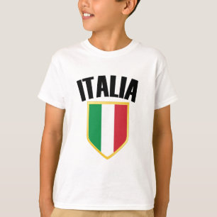 Italienisches Wappen - Italienische Flagge T-Shirt
