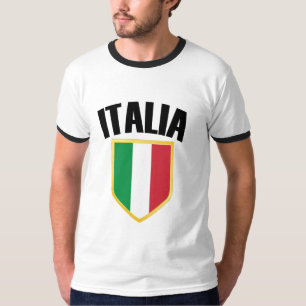 Italienisches Wappen - Italienische Flagge T-Shirt