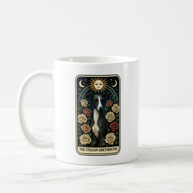 Italienisches Windspiel Kaffeetasse (Links)