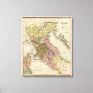 Italiennordteil 2 leinwanddruck