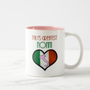 Italiens beststes Nonni Zweifarbige Tasse