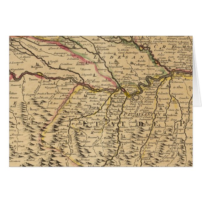 Italiens Po-Flusstal (Vorderseite (Horizontal))