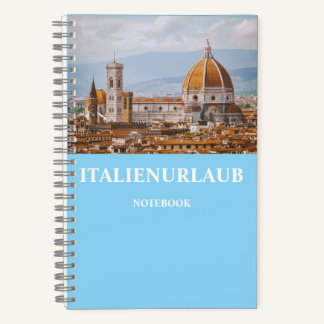 Italienurlaub-Florenz Notizbuch