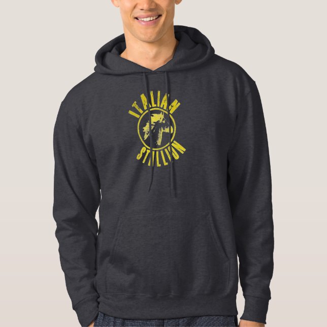 Itallion Stallions-Boxer MIXED MARTIAL ARTS-Tribut Hoodie (Vorderseite)