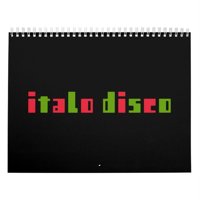 ITALO DISCO KALENDER (Titelbild)