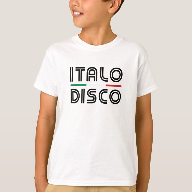 Italo Disco T-Shirt (Vorderseite)