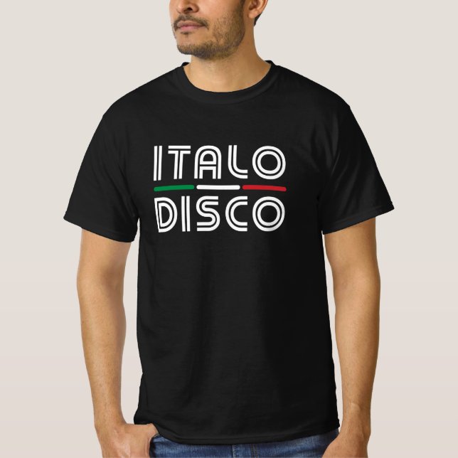 Italo Disco T-Shirt (Vorderseite)