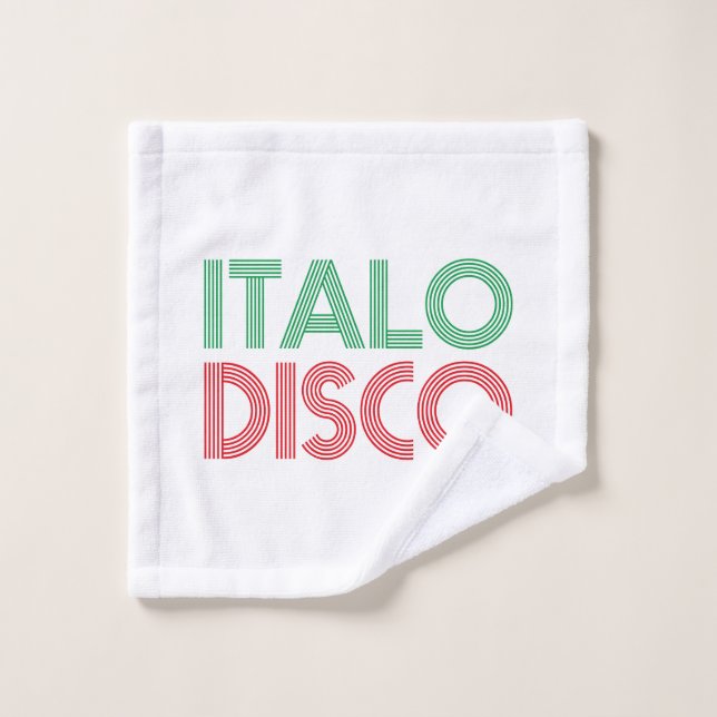 ITALO DISCO WASCHLAPPEN (Waschlappen)