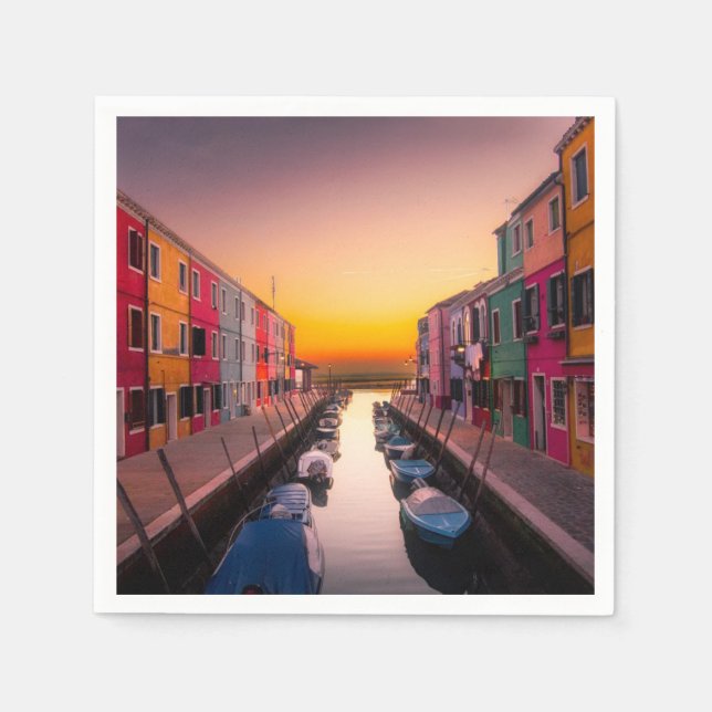 Italy Cityscape        Serviette (Vorderseite)