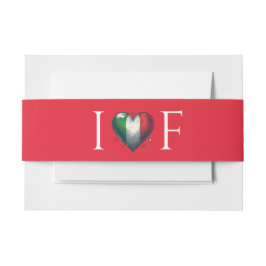 Italy Couple Wedding Einladungsbanderole