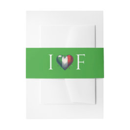 Italy Couple Wedding Einladungsbanderole