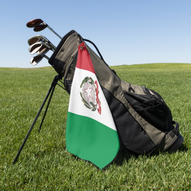 Italy flag phone case golfhandtuch (Gras)