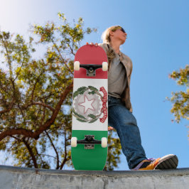 Italy flag phone case skateboard