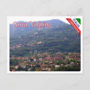 Italy - Lombardy - Lake Iseo - Costa Volpino - Postkarte