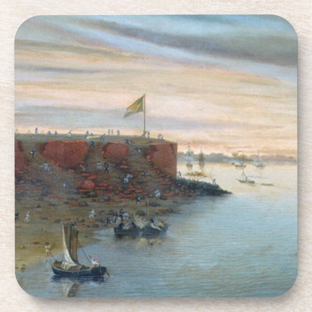 Itapiru, Paraguay, 1866 (Öl auf Leinwand) Untersetzer (Vorderseite)