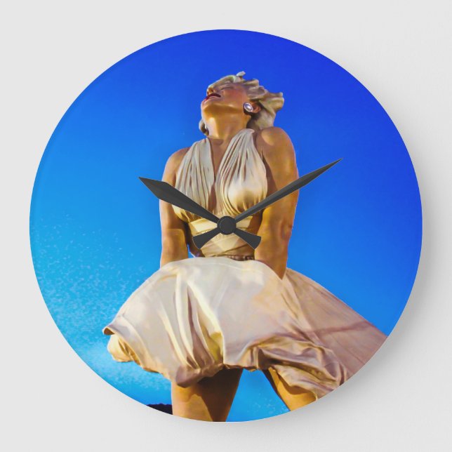 ITCH KITSCH Wall Clock Große Wanduhr (Vorderseite)