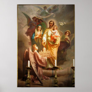 Ite ad Joseph Altarpiece Poster