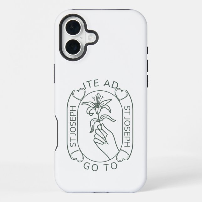 Ite Ad Joseph iPhone 16 Plus Hülle (Rückseite)