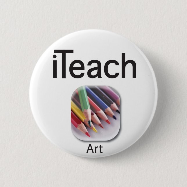 iteachART Flair Button (Vorderseite)