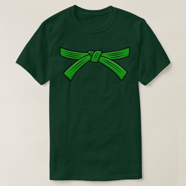 ITF TaekwonDo Kostüm Grüner Gürtel 6. Gruppenprüfu T-Shirt (Design vorne)