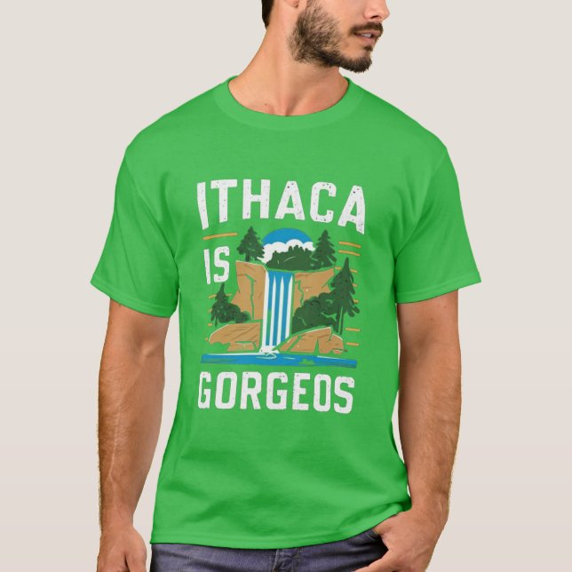 ithaca ist gorges  T-Shirt (Vorderseite)