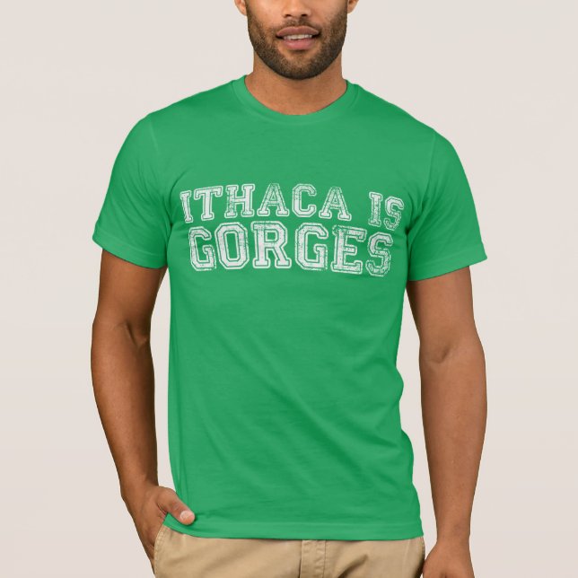 ITHACA IST SCHLUCHTEN T - Shirt (Vorderseite)