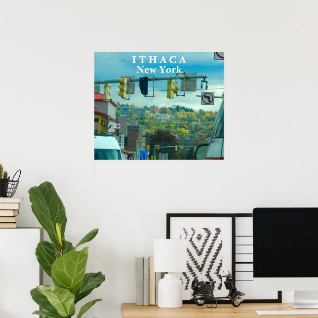 ITHACA NEW YORK  POSTER (Heimbüro)