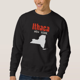 Ithaca New York USA Bundesstaat Amerika Reisen New Sweatshirt