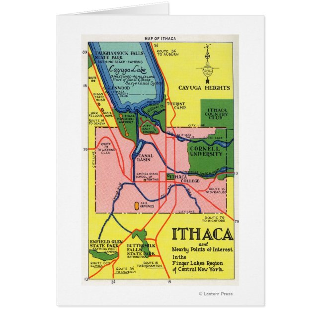 Ithaca und nahe gelegene Sehenswürdigkeiten (Vorne)