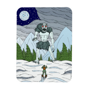 Ithaqua Weird Horror Kunst Magnet