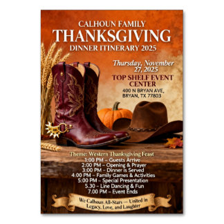 itinerary tischnummer