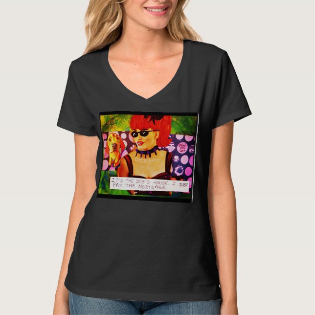 ITIS DAS HAUS DES HUNDES, ZAHLE ICH GERADE DIE T-Shirt (Vorderseite)