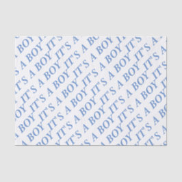 ITIS EIN JUNGEN-Seidenpapier (blau) Seidenpapier