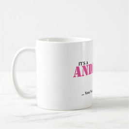 ITIS EINE ANDERSON-SACHE! Sie würden nicht Kaffeetasse