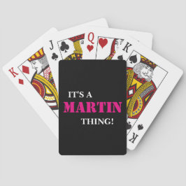ITIS EINE MARTIN-SACHE! SPIELKARTEN