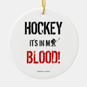 ITIS IN MEINEM BLUT! KERAMIK ORNAMENT