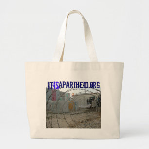 itisApartheid.org-Handtasche Jumbo Stoffbeutel