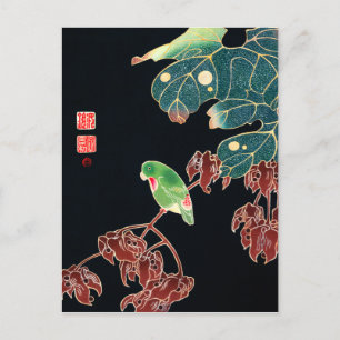 Ito Jakuchu Das Paroquet Postkarte