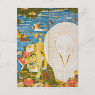 Ito Jakuchu - Mysteriöse Tiere Postkarte